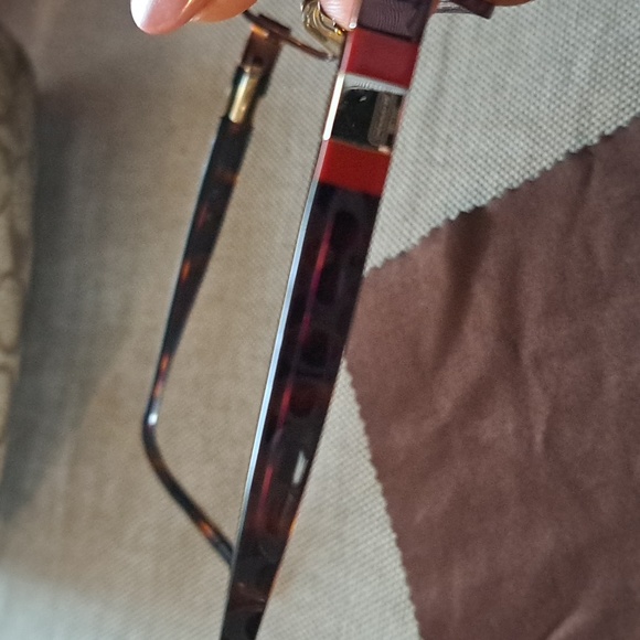 Coach Eyeglasses Frames Brown Black Signature Monogram - Picture 6 of 12